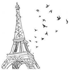 Paris Drawing | Drawing | Paris drawing, Tumblr drawings, Tumblr ...