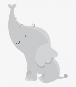 Clip Art Transparent Baby Elephant Clipart Baby Shower - Elephant ...
