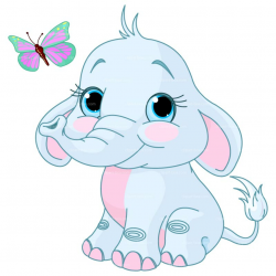 Baby girl elephant clipart danaambc top 2 - Cliparting.com
