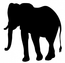 Free Elephant Cliparts Silhouette, Download Free Clip Art, Free Clip ...
