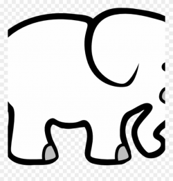 Elephant Clipart Black And White Elephant Clip Art - Christmas ...