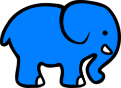 Blue Elephant PNG, SVG Clip art for Web - Download Clip Art, PNG ...