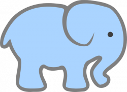 Free Blue Elephant Cliparts, Download Free Clip Art, Free Clip Art ...