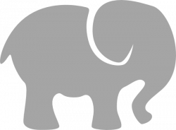 Free Grey Elephant Cliparts, Download Free Clip Art, Free Clip Art ...