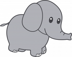 Baby Elephant Clipart - Clip Art Library