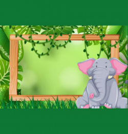 Jungle, Elephant & Clipart Vector Images (over 110)