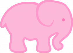 Pink Elephant Clip Art at Clker.com - vector clip art online ...