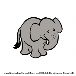 Free baby elephant clipart for kids printable animal clip art ...