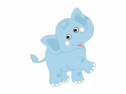 Elephant Clipart - Digital Vector Safari, African, Animal, Elephant ...