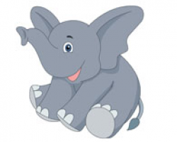 elephant sitting clipart | Clipart Panda - Free Clipart Images
