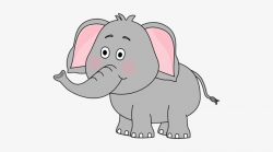 Cute Elephant Clip Art - Clip Art Elephant - Free Transparent PNG ...