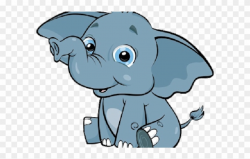 Rat Clipart Elephant - Cartoon Elephant Transparent Background - Png ...