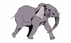 Elephant Clipart Vector - Elephant Clip Art, Transparent Png ...