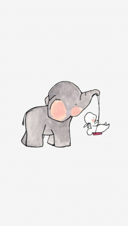 Watercolor Elephant PNG, Clipart, Cartoon, Cartoon Gouache Painting ...