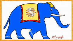 Indian Elephant Clipart - Clip Art Library