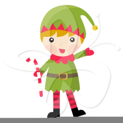 Cute Christmas Elf Clipart | Free Images at Clker.com - vector clip ...