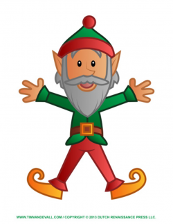 Printable Elf Clipart, Template Christmas Ornaments - Clip Art Library