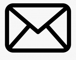 Email Envelope Outline Shape With Rounded Corners Comments ...