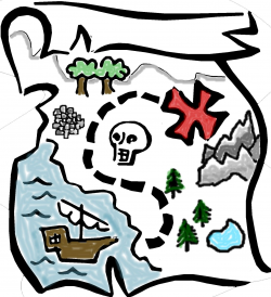 Pirate Treasure Map Clipart | Clipart Panda - Free Clipart ...