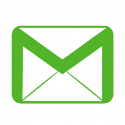 Communication email green Icon | Metronome Iconset ...