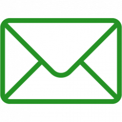 Green email 5 icon - Free green email icons
