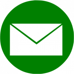 Green email 14 icon - Free green email icons