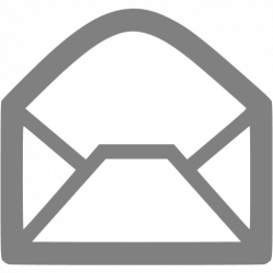 Gray email icon - Free gray email icons