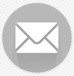 ext - email icon gray circle PNG image with transparent ...