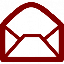 Maroon email icon - Free maroon email icons