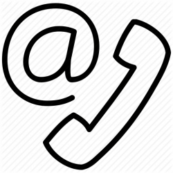 Telephone and email icon png 4 » PNG Image