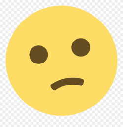 Transparent Confused Face - Confused Emoji Vector Clipart (#4226689 ...