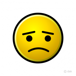 Sad Emoji Clipart Free Picture｜Illustoon