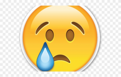 Sad Emoji Clip Art - Png Download (#643392) - PinClipart