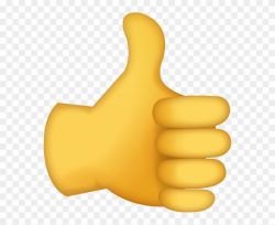 Thumb Signal Emoji Ok Clip Art - Thumbs Up Emoji Png Transparent Png ...
