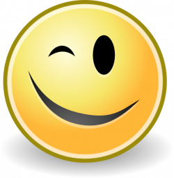 Winking emoji clip art big smile and wink clipart kid - ClipartBarn
