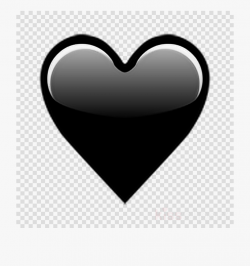 Black Love Emoji Clipart Emojipedia Heart - Iphone ...