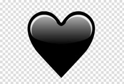 Black heart , Emojipedia Heart iPhone, black emoji ...