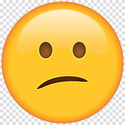 Emojipedia Emoticon Smiley Sticker, confused transparent ...