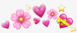Emoji Crown Hearts Emojis Tumblr Icon Sticker Janaina ...