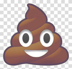 Poop emoji transparent background PNG clipart | PNGGuru