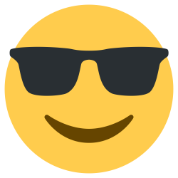 Sunglasses Emoji PNG Transparent Background | PNG Mart