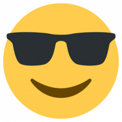 Download SUNGLASSES EMOJI Free PNG transparent image and clipart