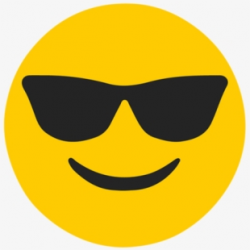 Sunglasses Emoji Png - Emoji Sunglasses , Transparent ...