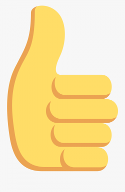 Thumbs Up Hand Emoji Clipart Discord Transparent Png , Free ...