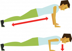 Clipart exercise push up, Clipart exercise push up ...