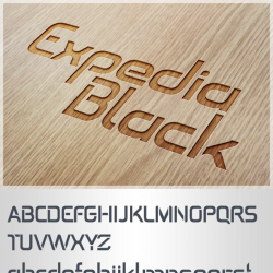 Black Logo Fonts from GraphicRiver