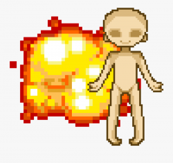 8 Bit Explosion Png , Free Transparent Clipart - ClipartKey