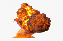 Nuclear Bomb Blast Png - Transparent Background Explosion ...