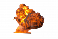 Scene explosion red mushroom cloud free to pull png download ...