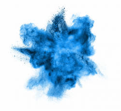 Coloured Powder Explosion Transparent - Clip Art Library